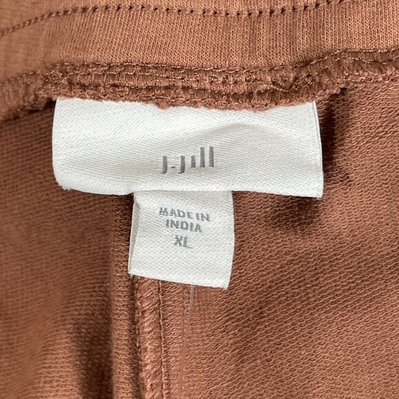 New J Jill Pants Womens Size Extra Large Red Oak Cotton Stretch High Rise - Picture 3 of 12
